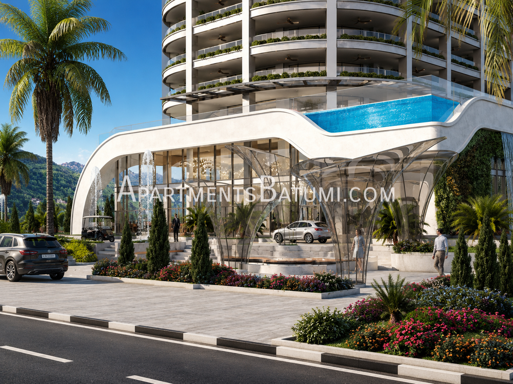 Pontus Rotana Resort & Spa — инвестиционный гостиничный комплекс 5★ в Гонио, Батуми