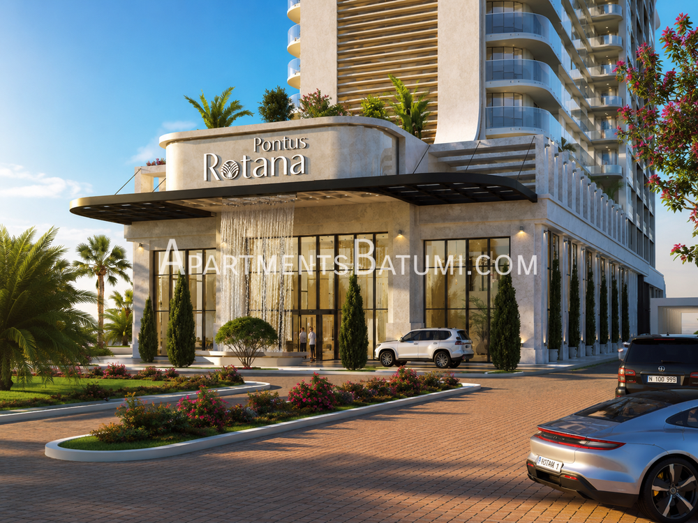 Pontus Rotana Resort & Spa — инвестиционный гостиничный комплекс 5★ в Гонио, Батуми