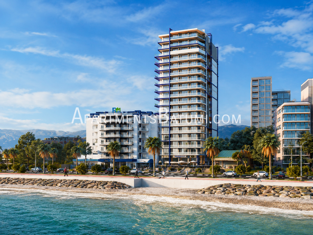Batumi Palm Residence — современный жилой комплекс у моря в Батуми