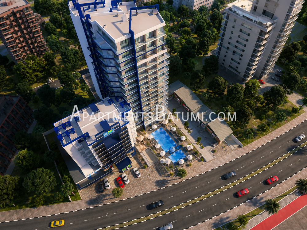 Batumi Palm Residence — современный жилой комплекс у моря в Батуми
