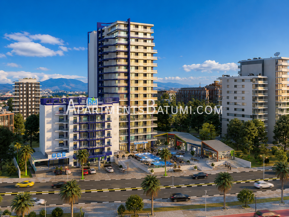 Batumi Palm Residence — современный жилой комплекс у моря в Батуми