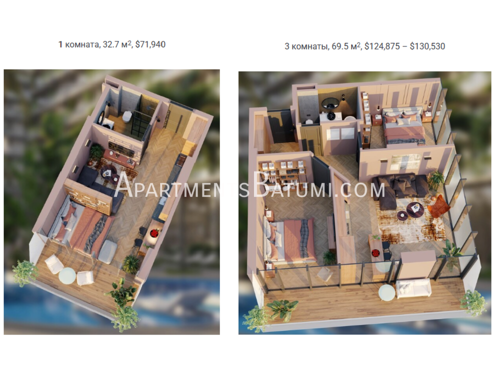 Lagoon Resort Batumi — премиальный жилой комплекс у моря в Батуми