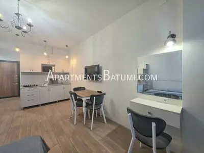 Студия 40 м² на Пиросмани | Высокий этаж, вид на море и город - 2