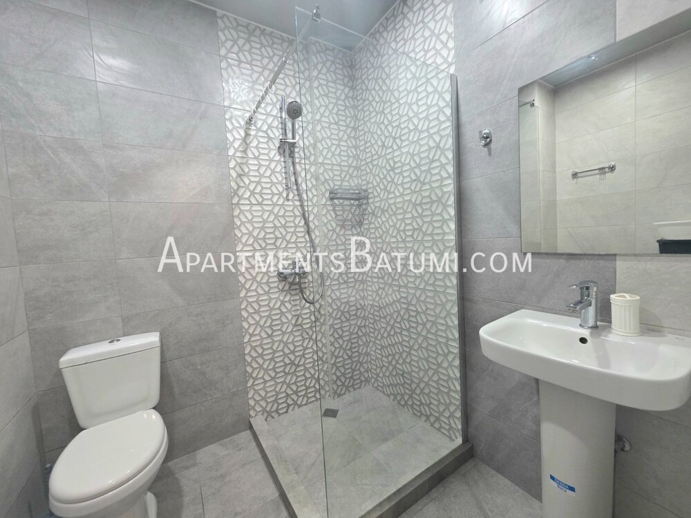 Студия 40 м² на Пиросмани | Высокий этаж, вид на море и город