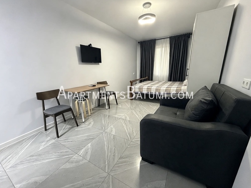 Аренда новой студии 36 м² в пер. Ангиса
